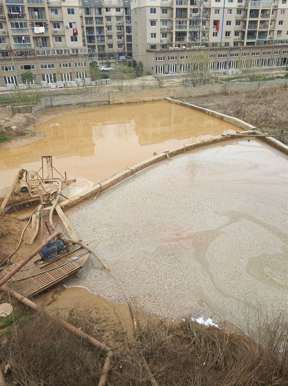 喀左沉淀池淤泥清理-厂区废水池淤泥清淤